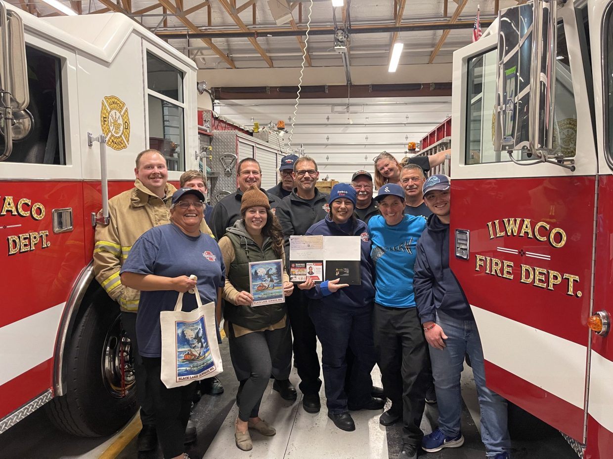 Ilwaco Fire dept halloween